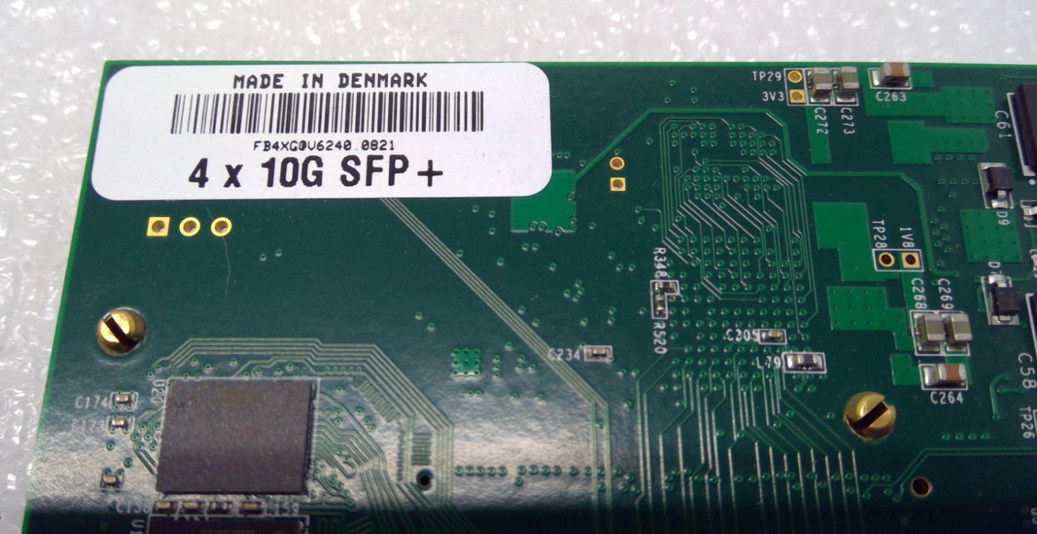Silicom fb4XG@V6240 FPGA Card Quad Port SFP+ 10 Gigabit Ethernet FPGA Card