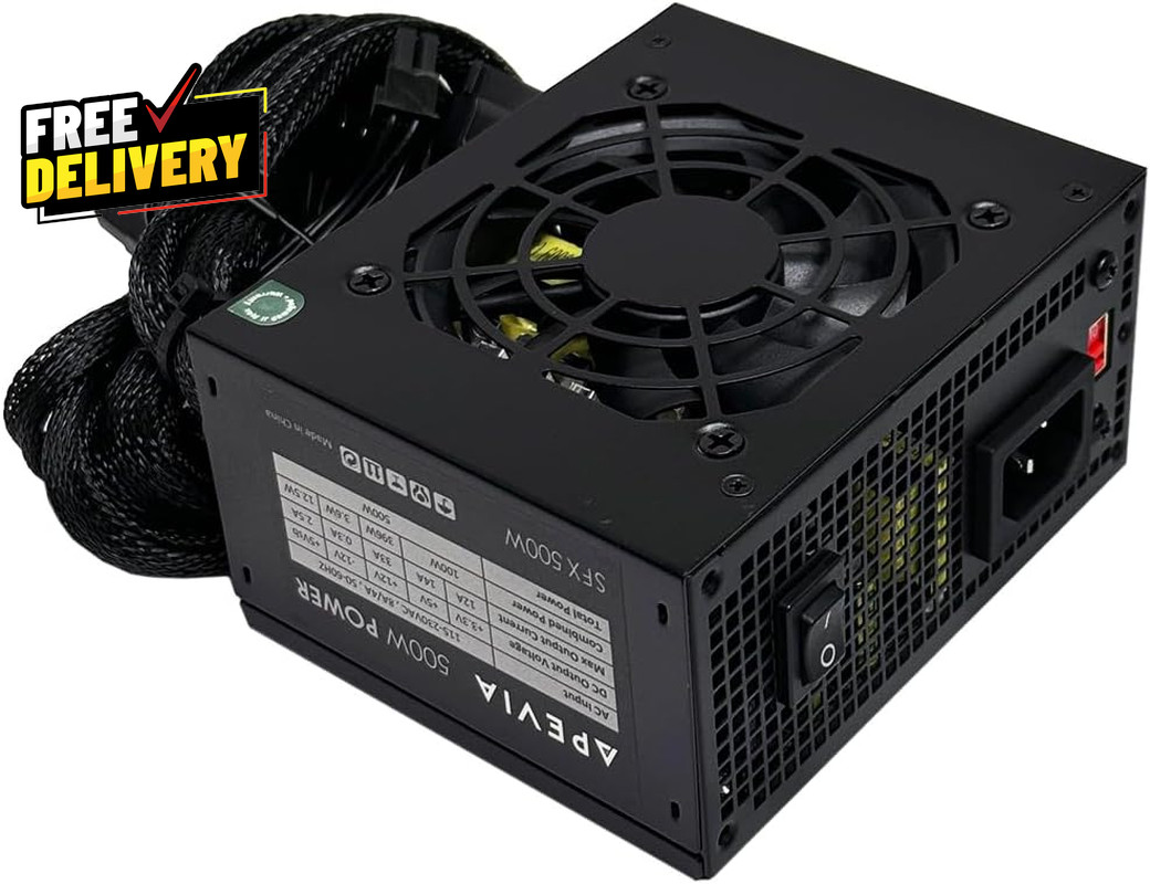 SFX-AP500W Mini ITX Solution/Micro ATX/SFX 500W Power Supply