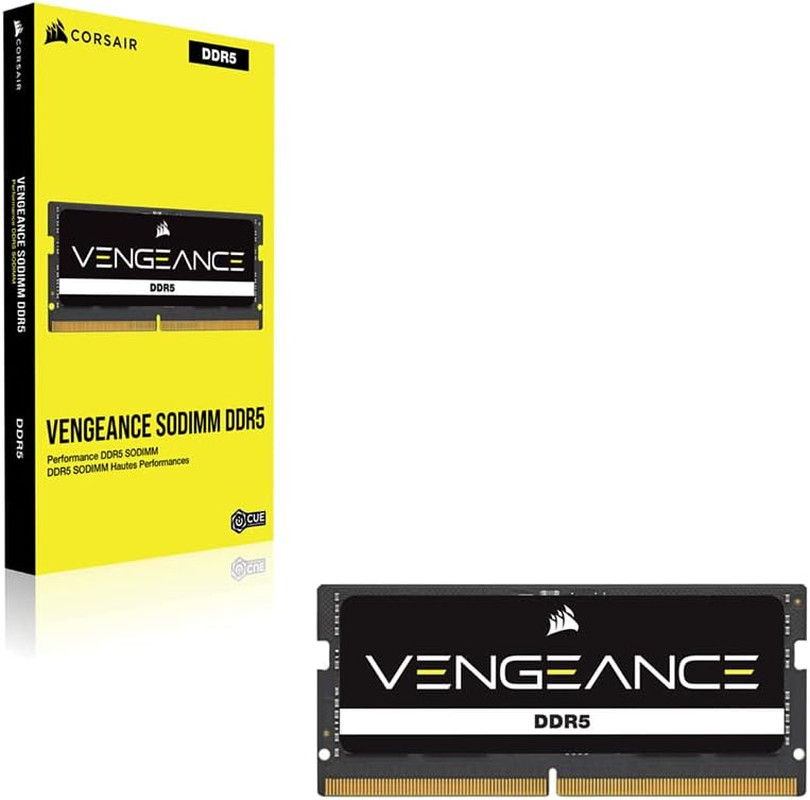 Vengeance SODIMM DDR5 RAM 16GB (1X16Gb) up to 5600Mhz CL48 Intel XMP 3.0 Desktop