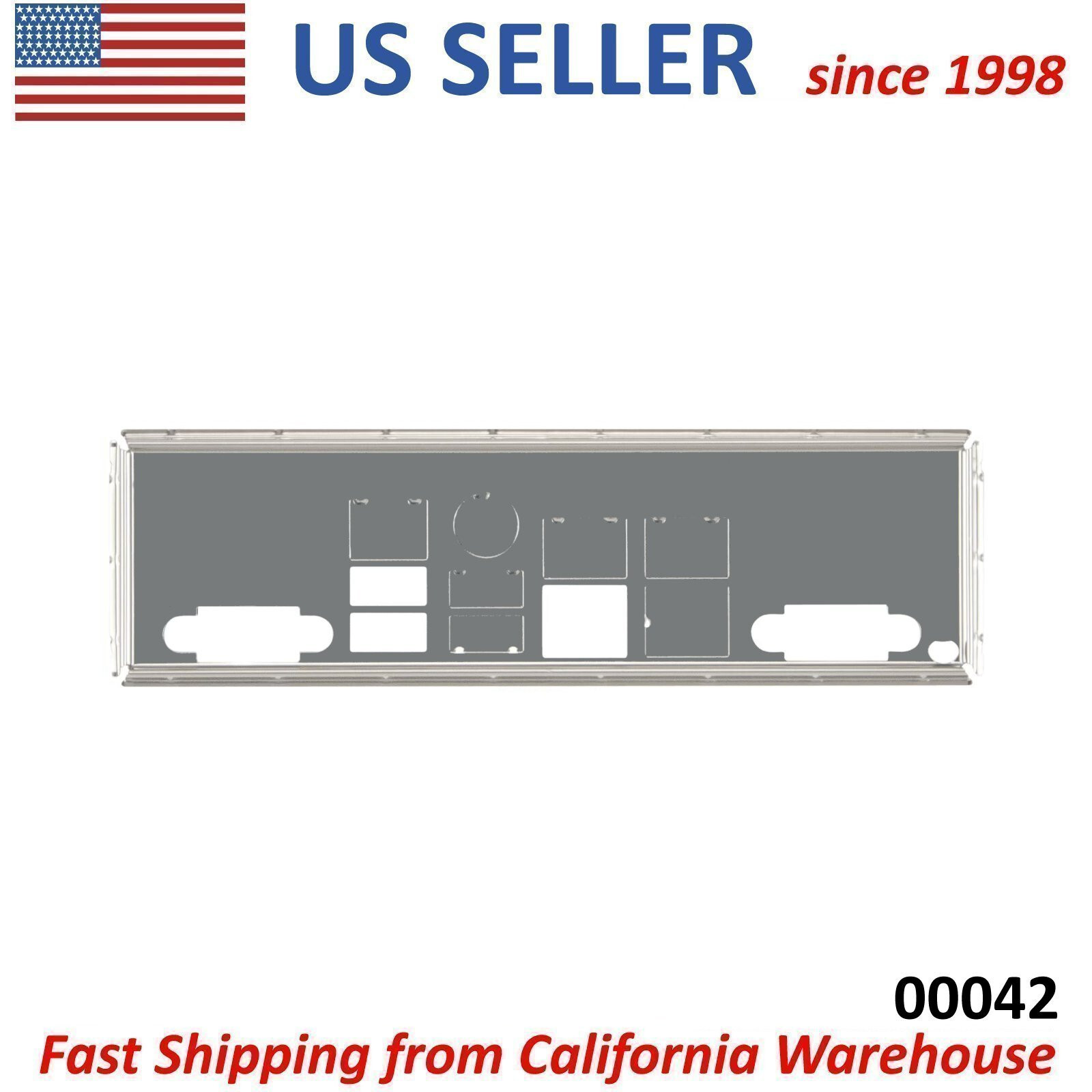 I/O Shield Server SuperMicro MCP-260-00042-0N X9DRL-3F X9SRW-F X10DRX H12SSL-NT