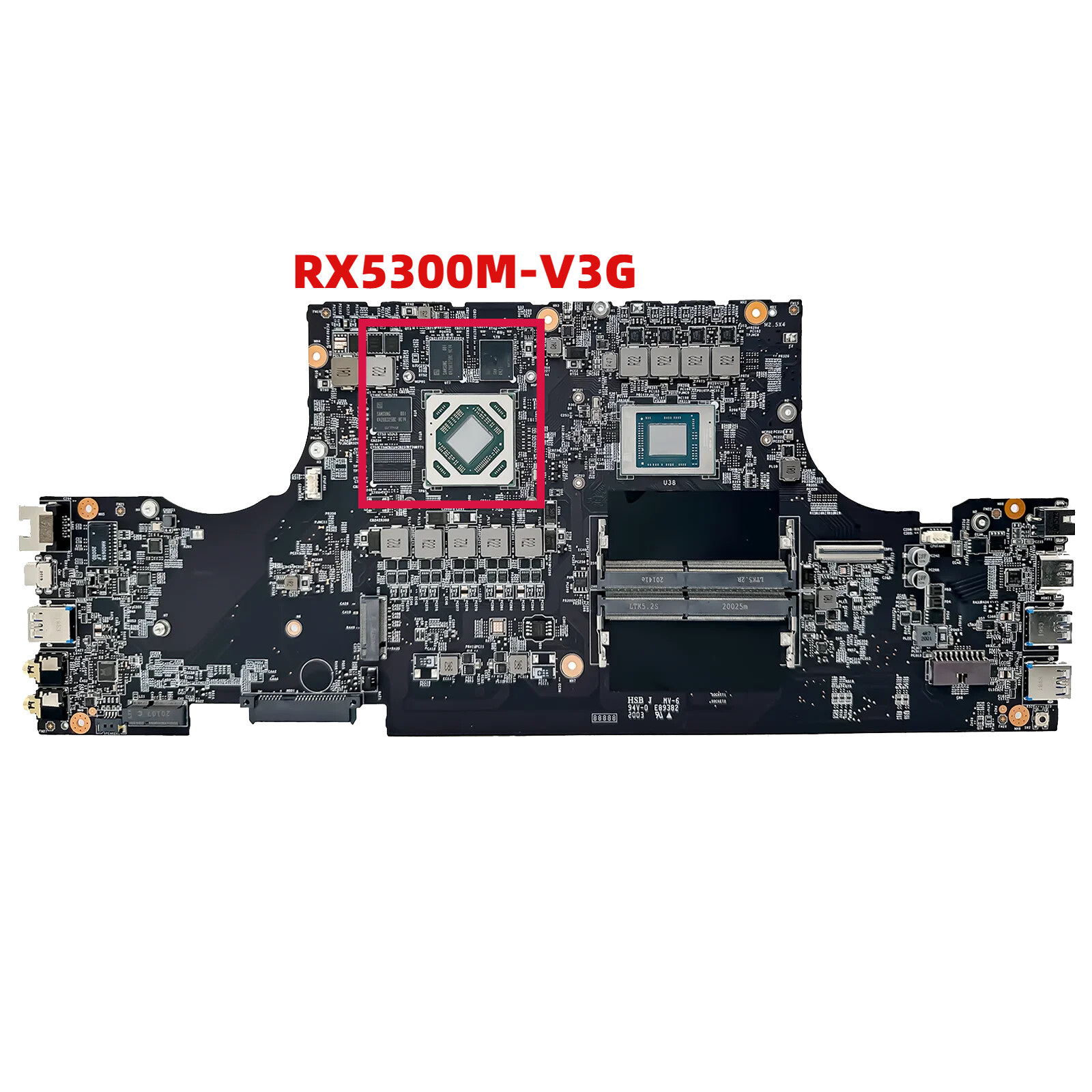 MS-17FK1 Motherboard For MSI BRAVO 17 A4DDR W/ R7 R5 CPU RX5300M-V3G RX5500M-V4G