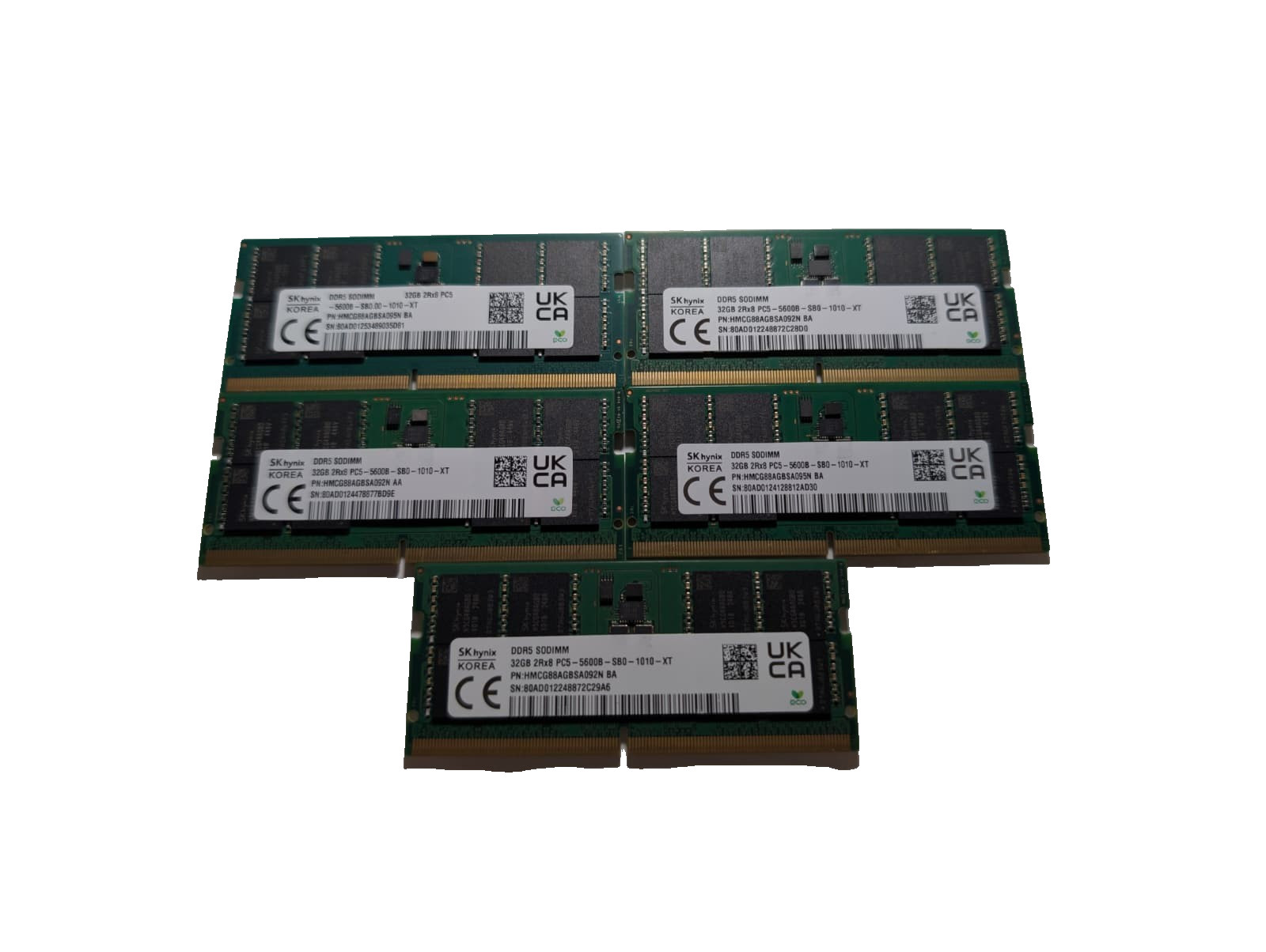 SK hynix 32GB DDR5 5600MHz PC5-5600B SO-DIMM Laptop RAM Memory Tested