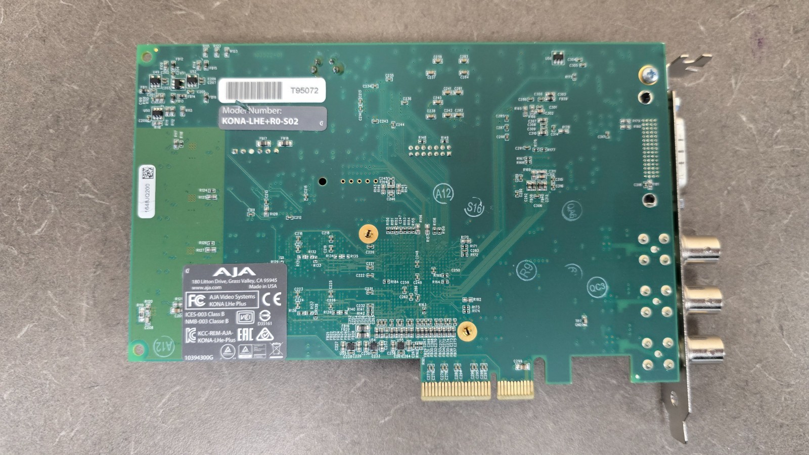AJA Video Kona 4 4-Channel 4K Video/Audio PCIe I/O Card KONA-4-R0-S02 #21