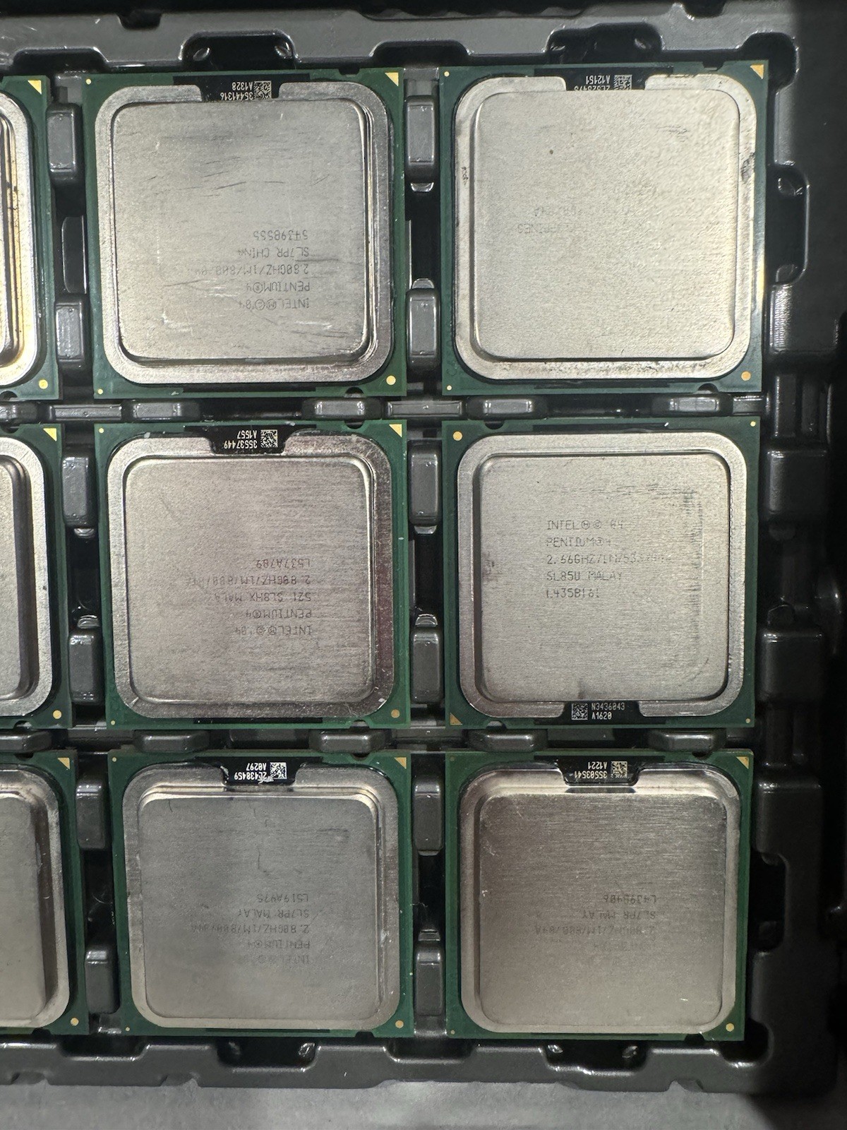 63 CPU Lot Intel Pentium 4 AMD FX Athlon Sempron Socket 478 775 Retro Processor