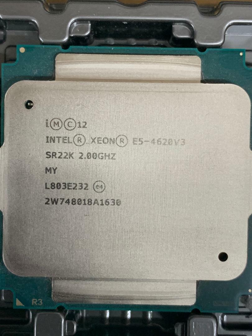 Lot of 2 Intel Xeon E5-4620 v3 SR22K