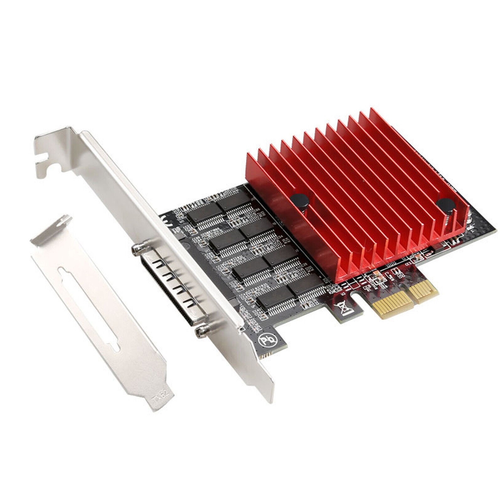 8-Port Serial Expansion card PCIE RS232 Serial Port Expansion Adapter Riser Card