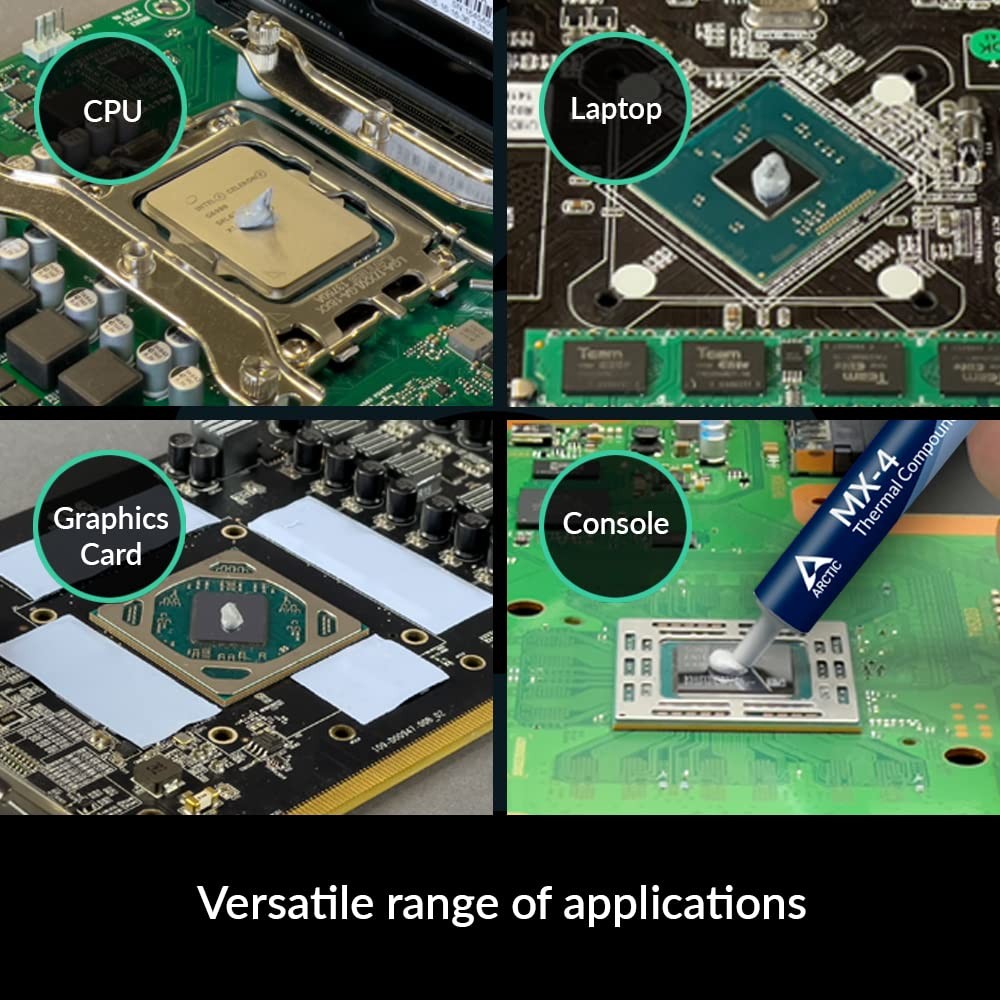 Thermal Paste for CPU, ARCTIC MX 4, Premium Thermal Paste for All Processors