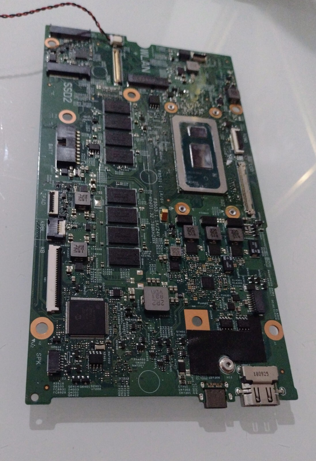 DELL INSPIRON 13 7386 INTEL CORE I7 16GB RAM MOTHERBOARD NDK8H
