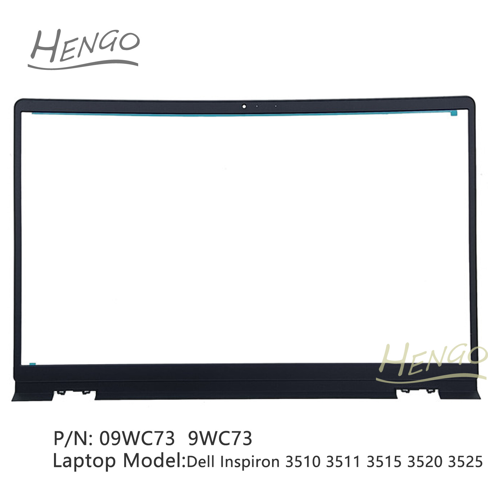 New 00WPN8 09WC73 For Dell Inspiron 3510 3511 3515 3520 3525 REAR LID & BEZEL