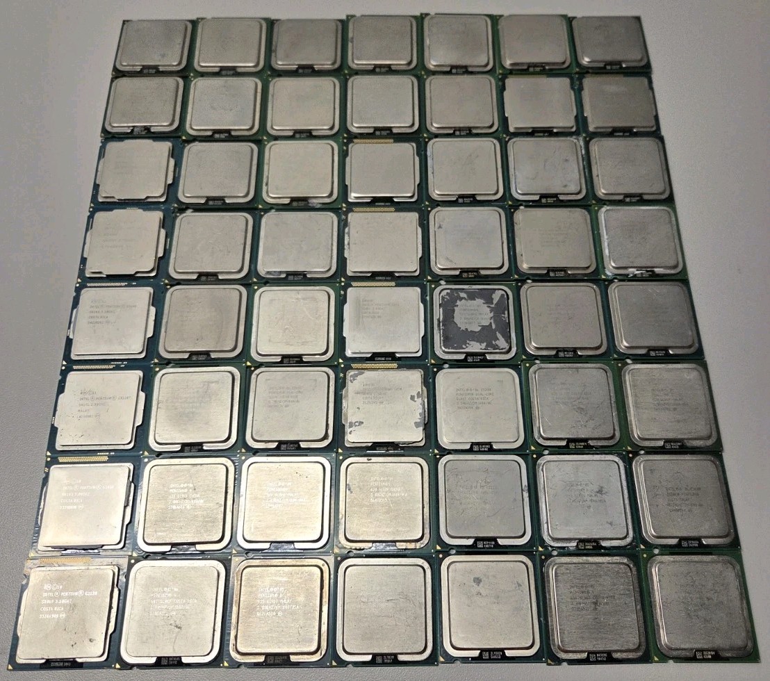 *LOT OF 56* Intel Pentium 4, D, and Dual Core CPU Processors Assorted