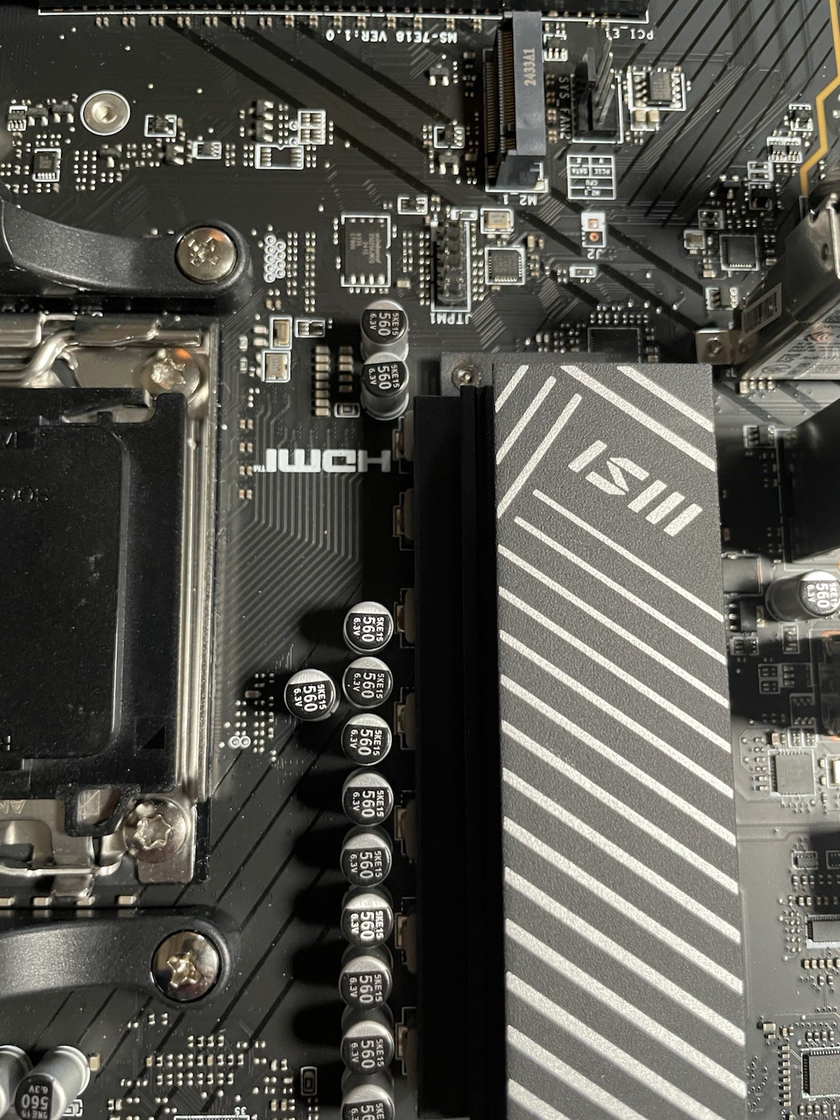 MSI PRO B650M-A WiFi AM5 MicroATX AMD Motherboard