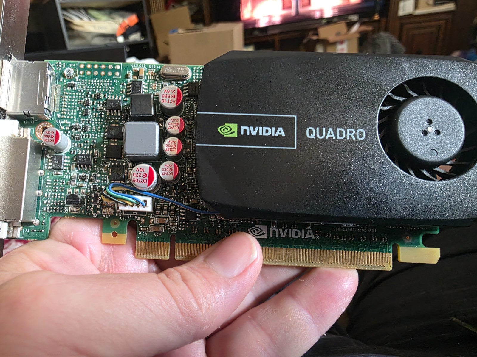 Nvidia Quadro 600 1 GB DDR3 PCI Express 2.0 x16 Desktop Video Card
