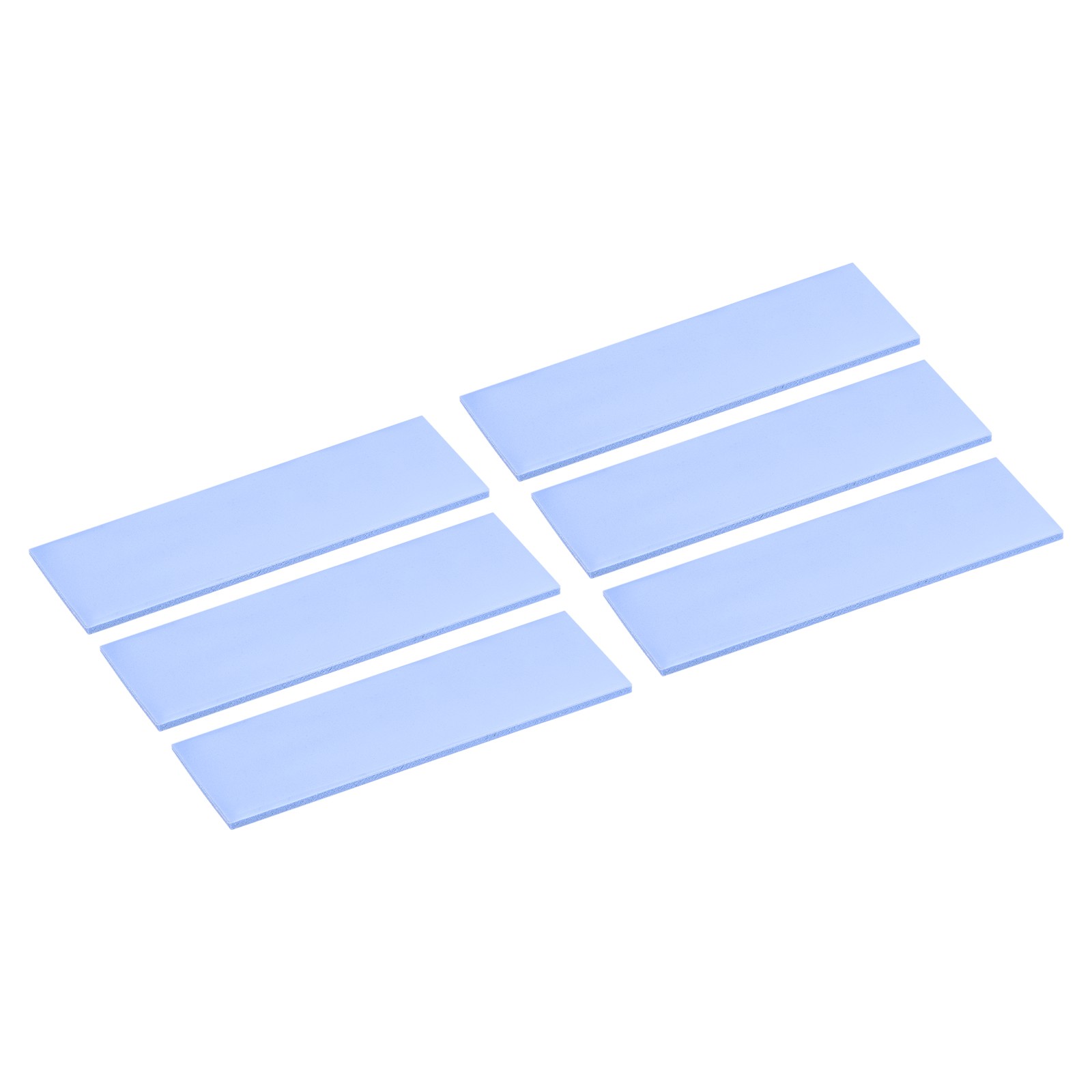 6 Pieces M.2 Thermal Pad 70x22x1.5mm for PC M.2 2280 NVME SSD Heatsink
