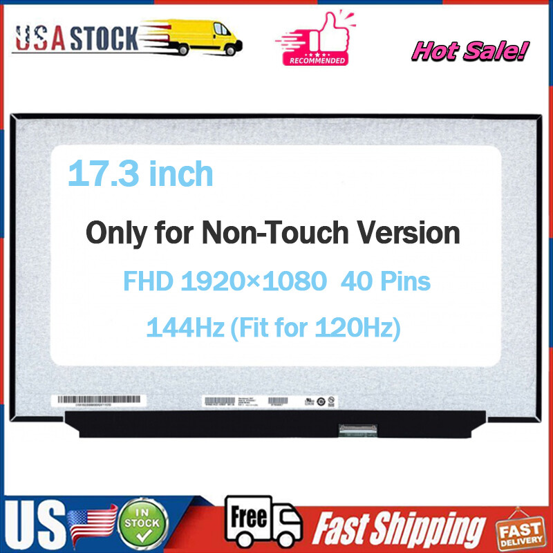 144Hz 17.3″ for ASUS TUF Gaming A17 F17 FX706L FX706LI FX706LI-ES53 LCD Screen