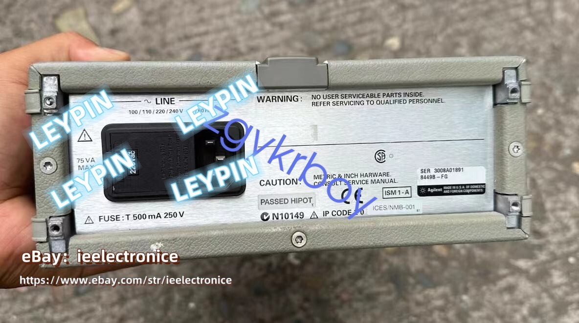 Tested 1PC Agilent 8449B 1-26.5G Microwave preamplifiers 90-day warranty！*ie