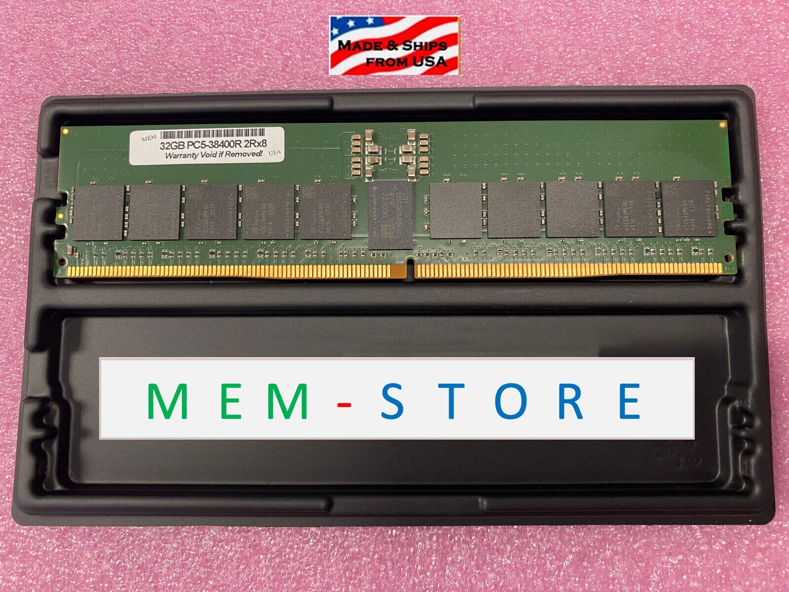 32GB Registered DIMM DDR5 ECC 4800MHz RAM Compatible for Dell EMC AX-650 AX-750