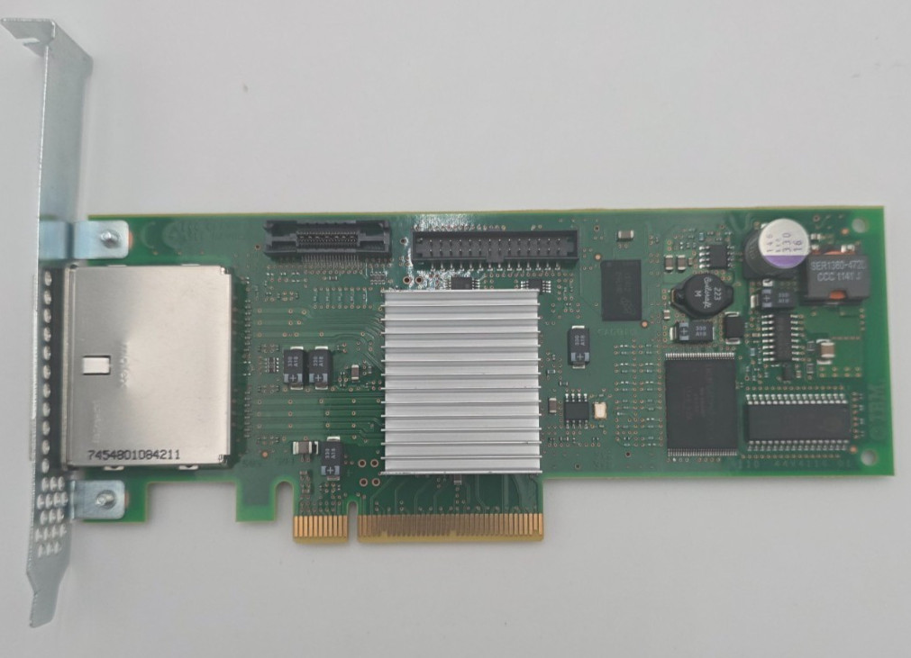 IBM 46K5840 57B3 PCIe x8 Dual Port External SAS Adapter Card Tested