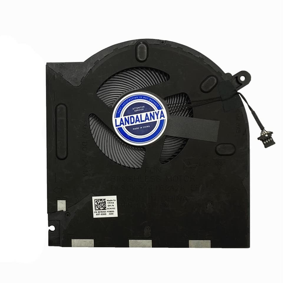 CPU and GPU Cooling Fan for Dell Alienware M17 R3 R4 0H5TYJ 0CNV63 DC28000ROS…