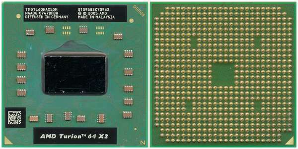AMD Turion 64 X2 TL-60 TL60 CPU Processor for Dell Latitude D531 – PP04X