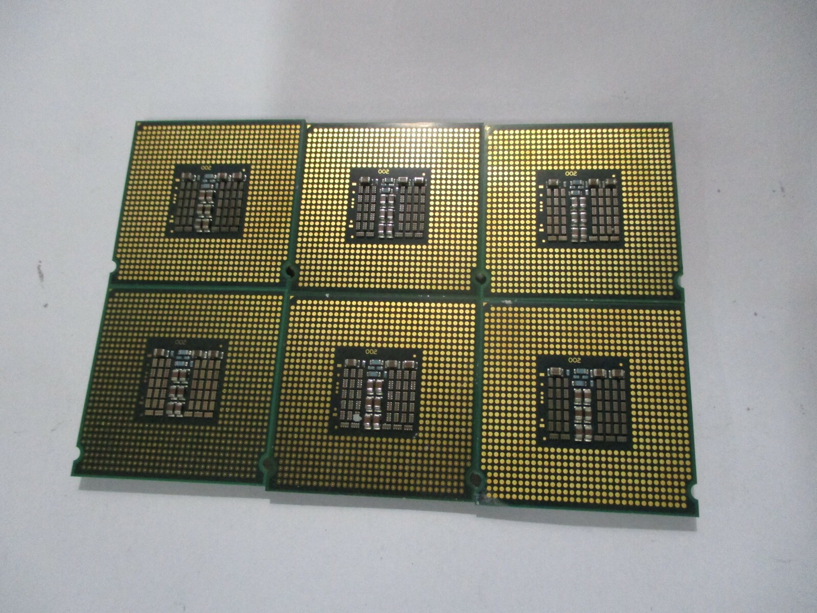 LOT OF 6 Intel Xeon E5450 Quad Core 3.00GHz 12Mb Cache 1333MHz Buss SLANQ LGA771