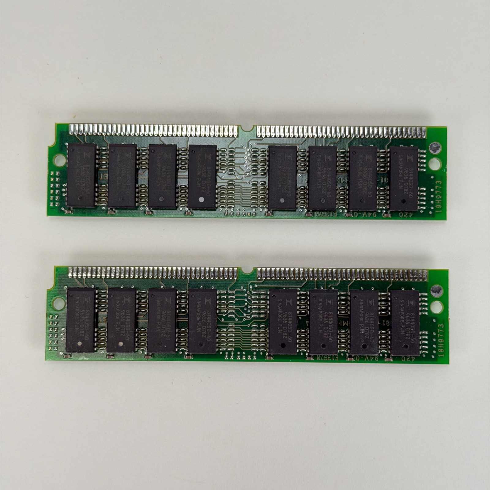 2x 8MB 72-Pin EDO SIMM RAM Memory Modules Celestica Vintage Untested Pair