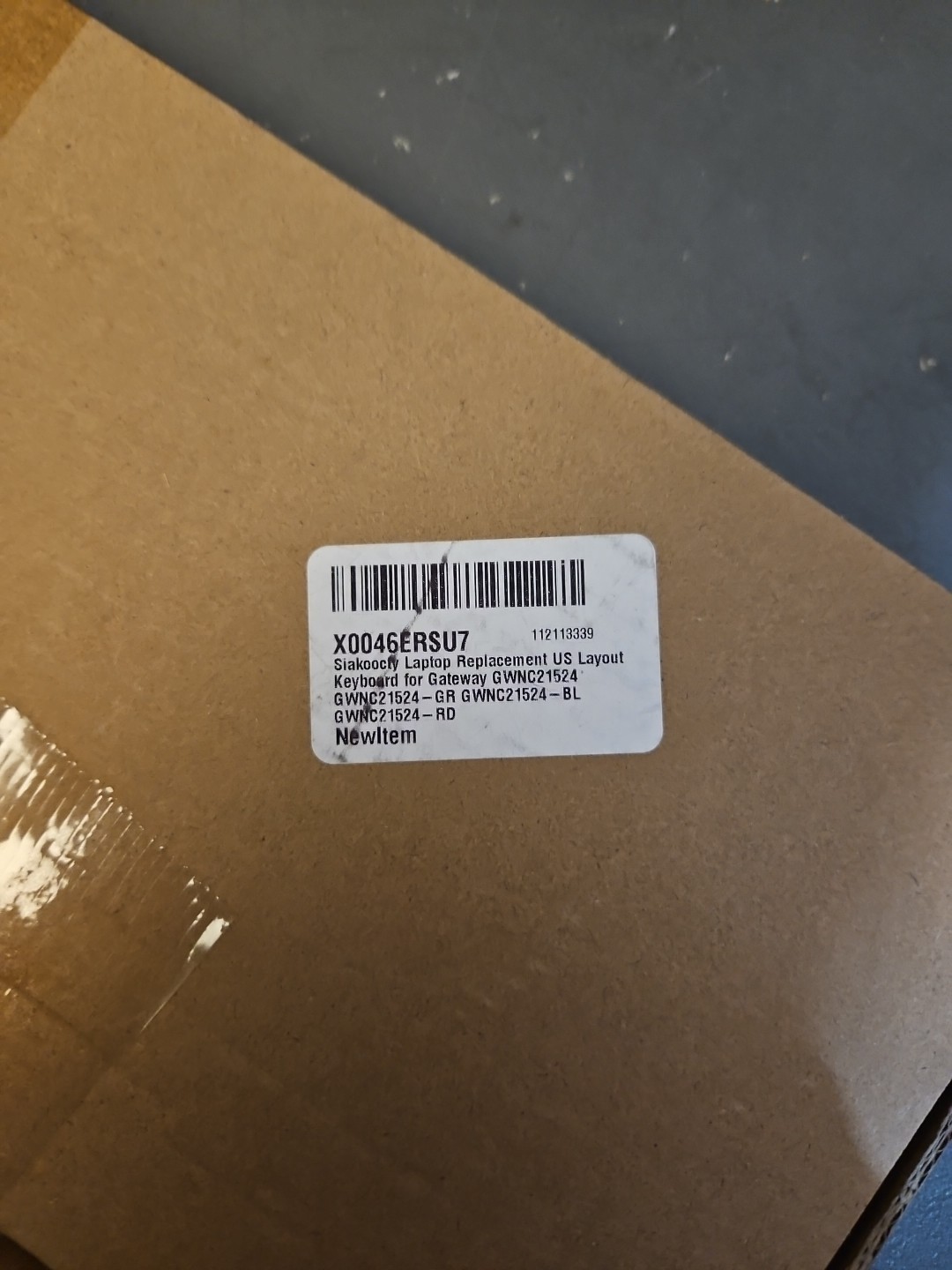 Keyboard For Gateway GWNC21524 GWNC21524-GR GWNC21524-BL GWNC21524-RD English US