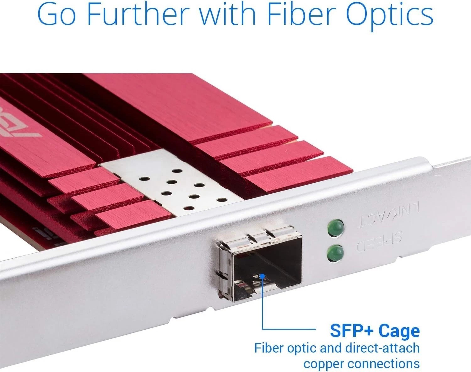 PCIe 10Gbps Ethernet Fiber Optic Card