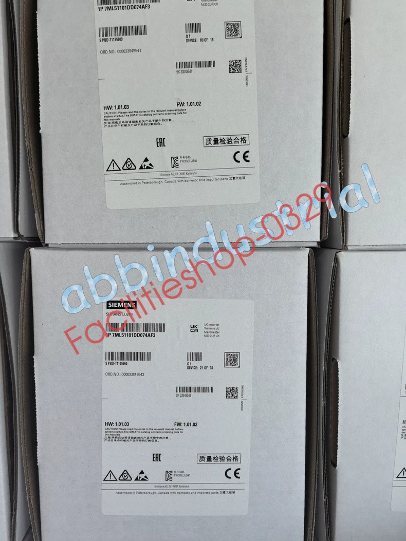 7ML5110-1DD07-4AF3 7ML5 110-1DD07-4AF3 New Siemens Sitrans Probe LU240 DHL/FedEx