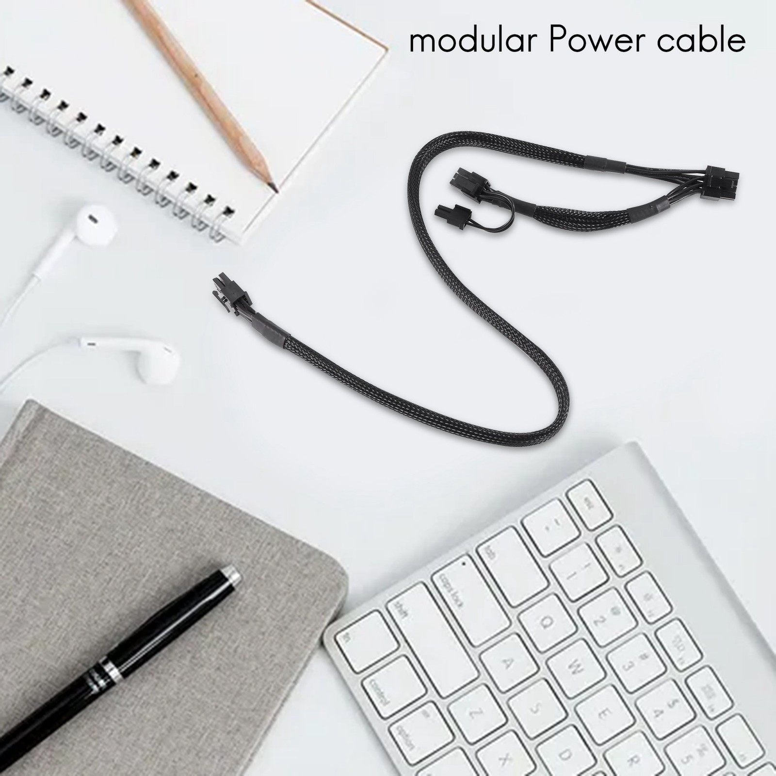 PCI-E Dual 8Pin to 8Pin(6+2Pin) Modular Supply Cable for RM1000X RM550X6672