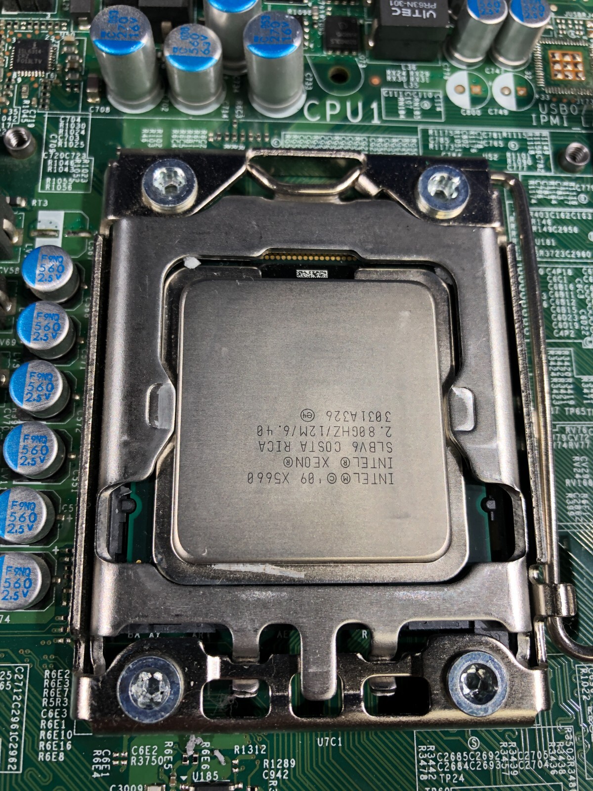 Supermicro X8DTL-6 Rev. 2.01 Server Board LGA1366 Socket DDR3 + 2 CPU PROCESSOR