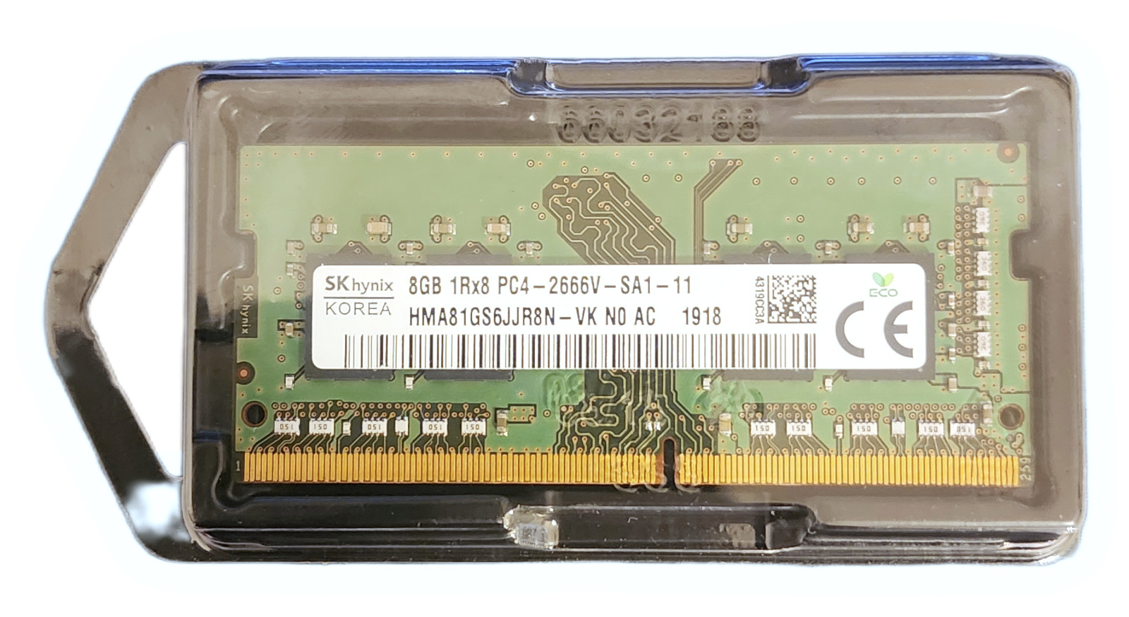 Hynix HMA81GS6JJR8N-VK 8GB DDR4-2666/PC4-21300 SODIMM 260-Pin CL19 SR x8 Non-ECC