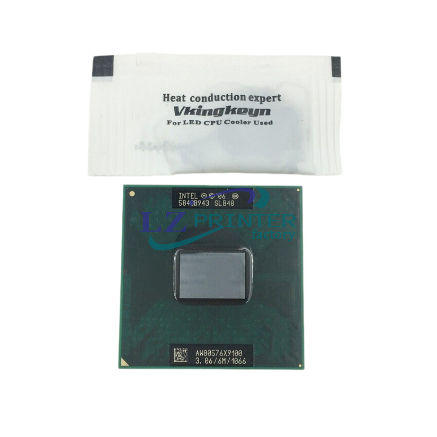 AW80576X9100 Compatible Intel Core 2 Extreme X9100 Dual-Core 3.06 GHz SLB48 CPU