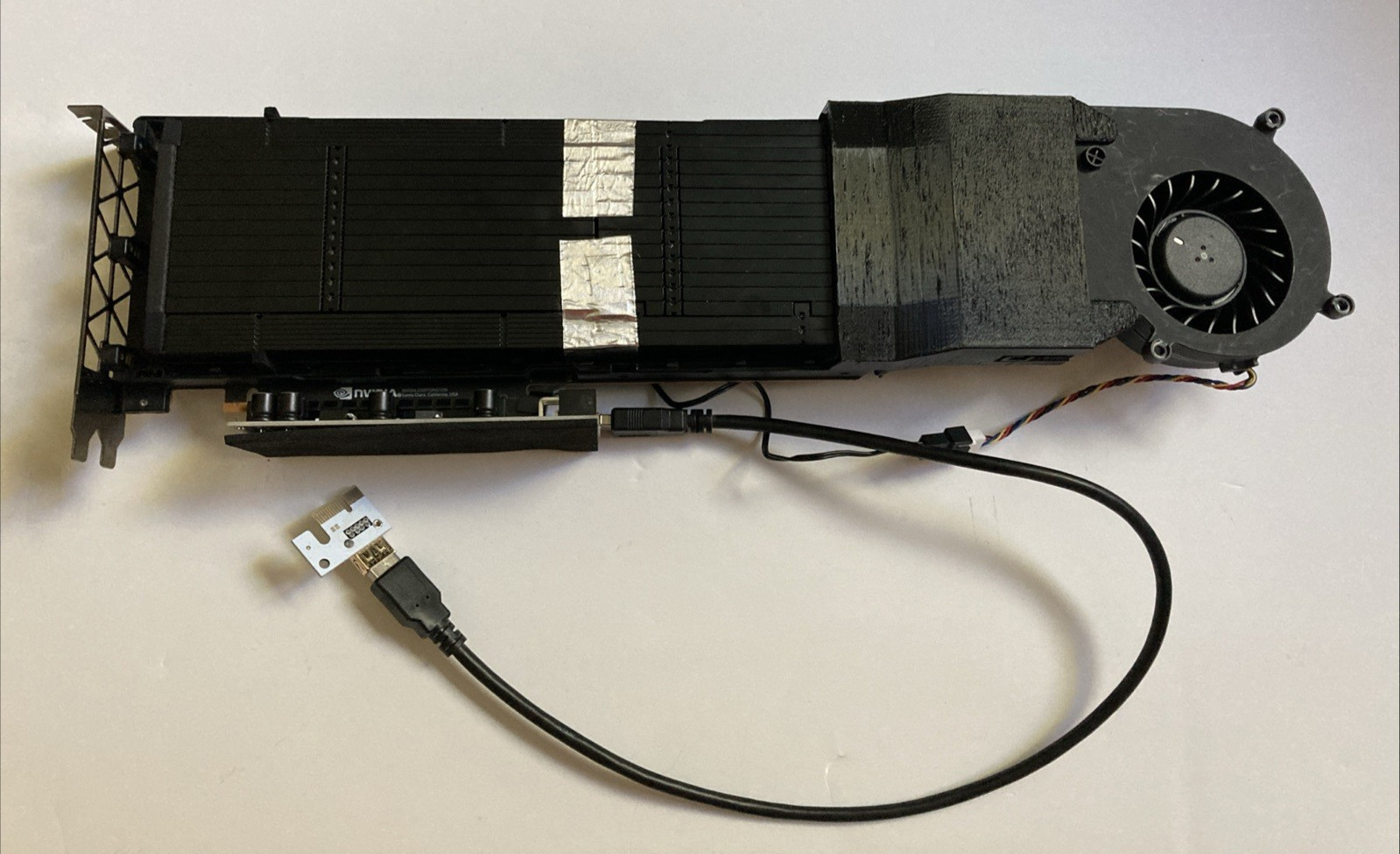 Nvidia CMP 100-210 Mining GPU, Includes Fan and Riser, CMP BIOS, Ready to Use