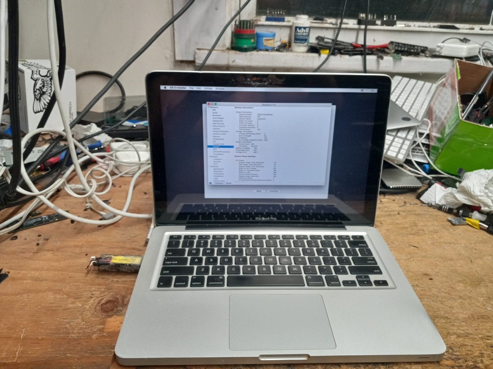 MacBook Pro 13″ 2008 A1278 LOGIC BOARD CORE 2duo 2.26ghz BATTERY 2GB
