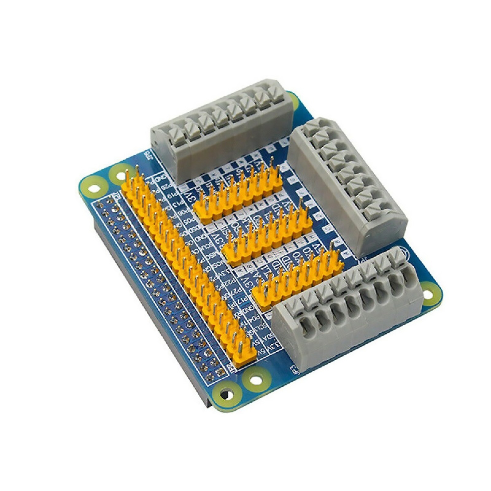 40-Pin DIY GPIO Multifunctional Extension PCB Board For Raspberry Pi 2 3B/3B+/4B