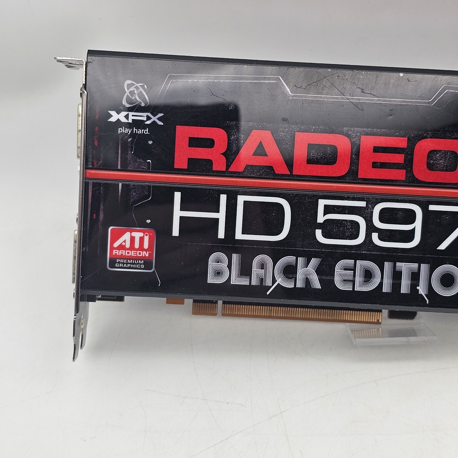 XFX Radeon HD 5970 2GB Black Edition GDDR5 HD-597A-CN Video Graphics Card GPU