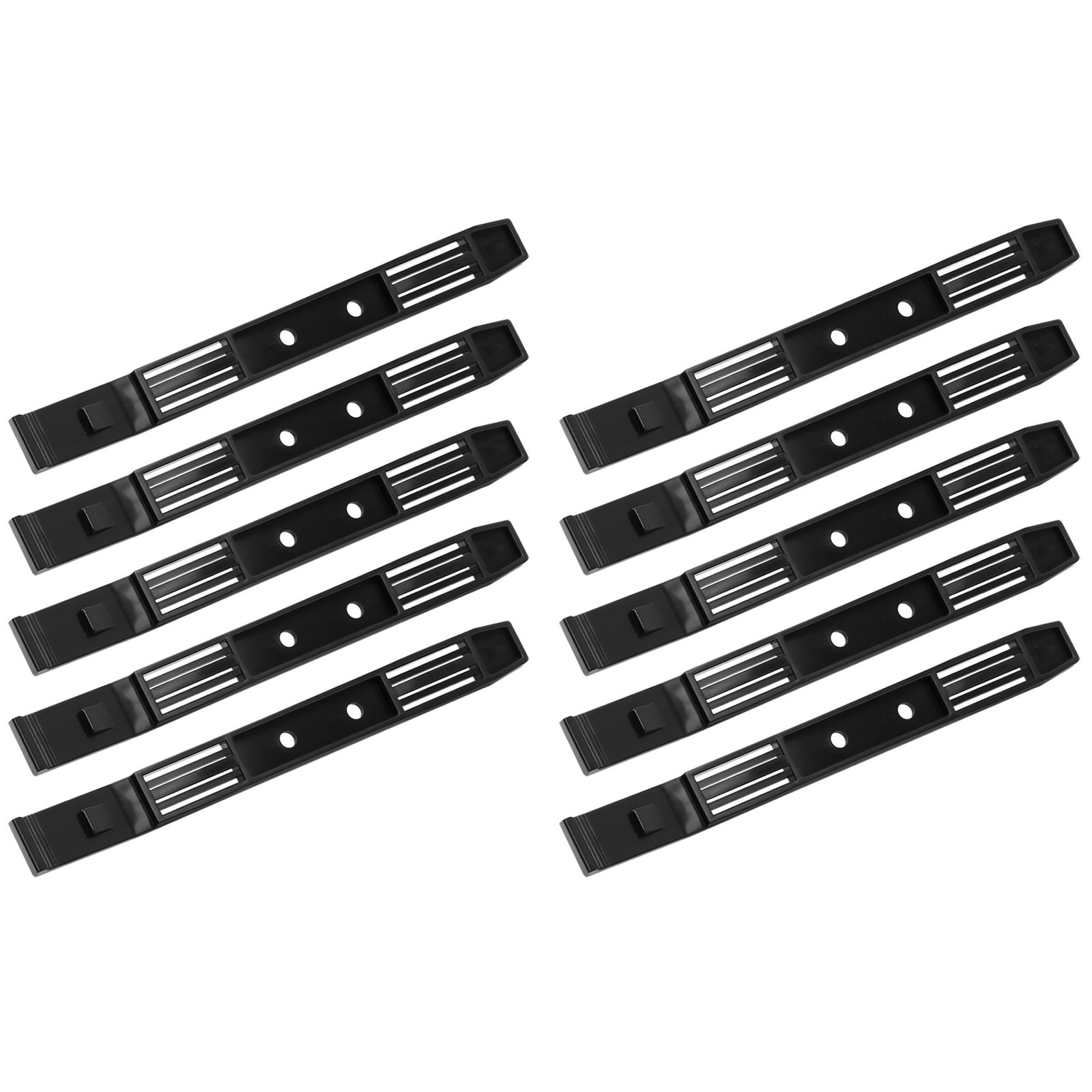 5 Pairs Hard Drive Rails Chassis Cage Accessories Drive Bay Slider Plastic5958