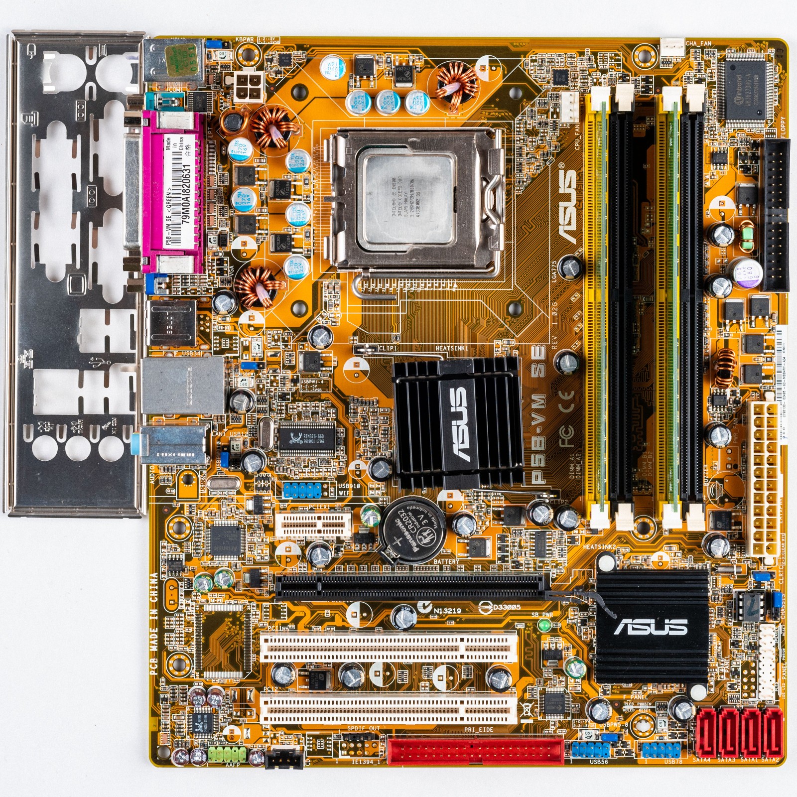 Asus P5B-VM SE LGA775 MicroATX Motherboard DDR2 Intel G965 Core 2 Duo Windows XP