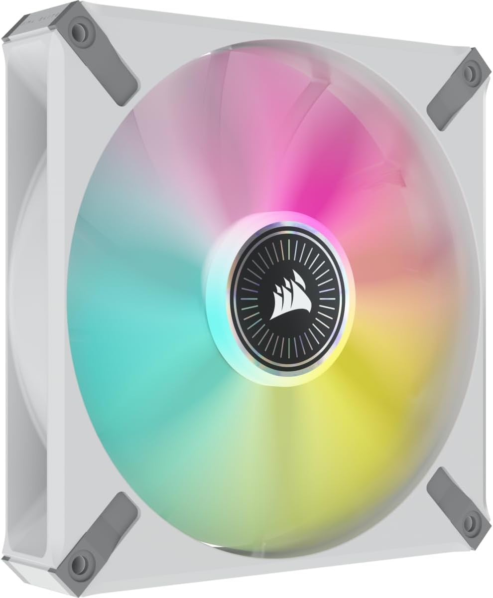 ML140 RGB Elite, 140Mm Magnetic Levitation RGB Fan with Airguide, 2-Pack with Li