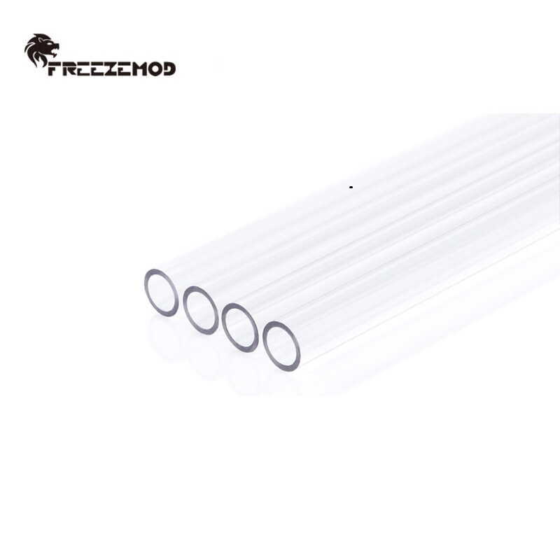FreezeMod 4 Pcs PETG / Acrylic TUBE 12mm OD, 14mm OD, 16mm OD Hard Tubings 500mm