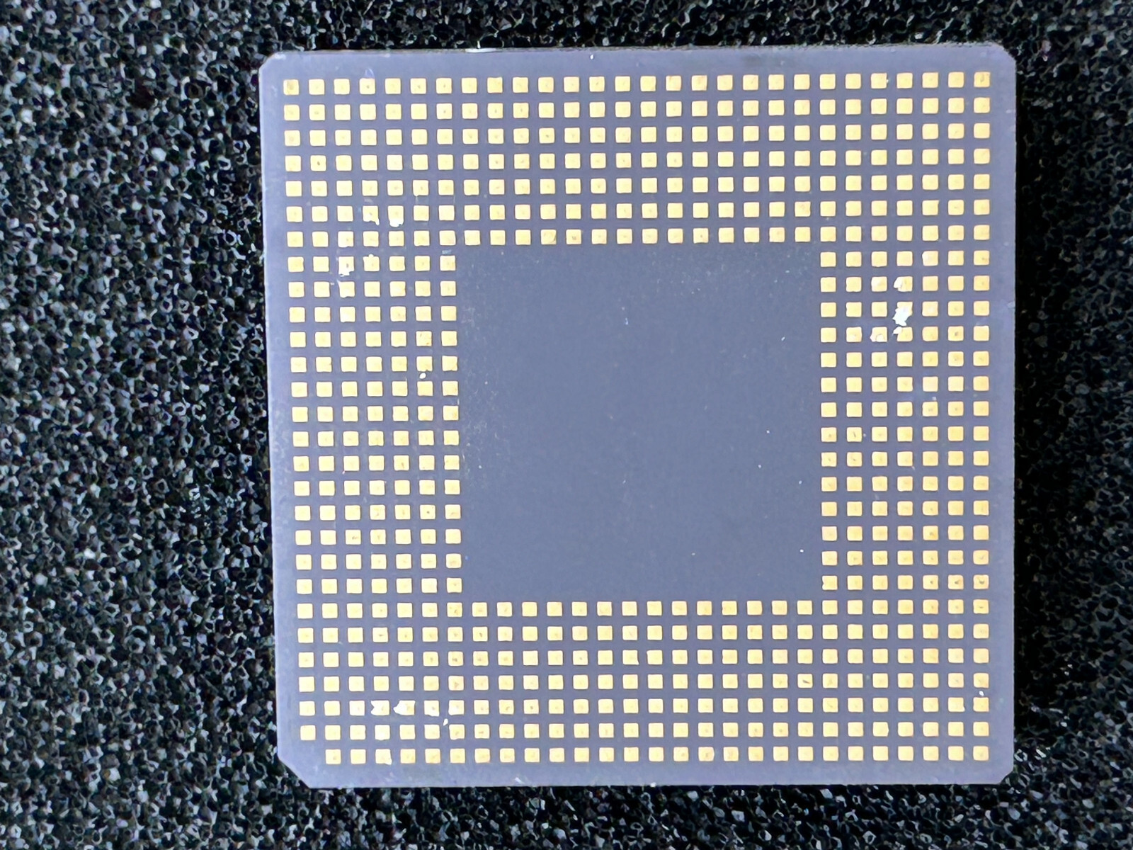 Rare Vintage Sun Ultra Sparc IIi SME1030 LGA Ceramic Processor Gold/Collection
