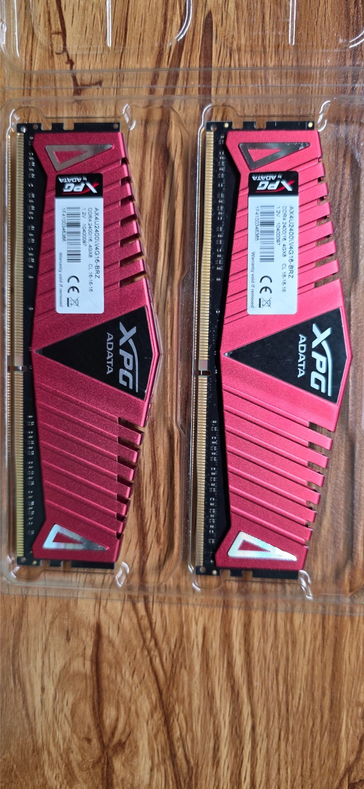 ADATA XPG DDR4 2400 16GB (2x8GB) CL 16x16x16