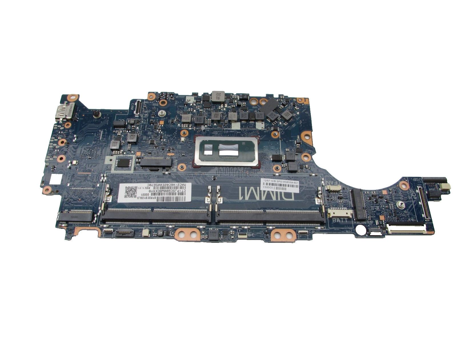 HP EliteBook 840 G7 14″ Genuine Intel i5-10310U 1.7GHz Motherboard M08559-601