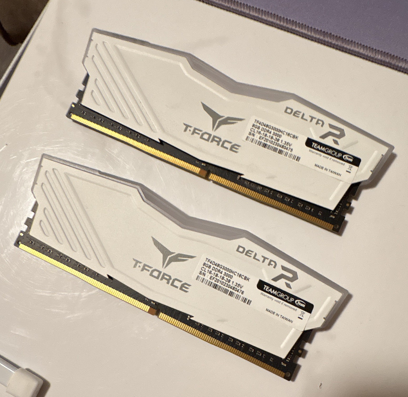 TEAMGROUP T-Force Delta R 16GB (2x8GB) DDR4-3000 DIMM Non-ECC RAM