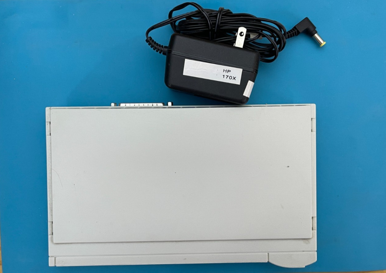 HP JETDIRECT EXTERNAL PRINT SERVER 170X MOD J4102 USED SEE DESCRIPTION (ITEM B)