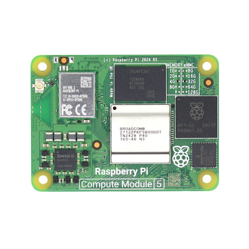 Compute Module 5 BT5.0 4-Core 64Bit Core Board for Raspberry Pi