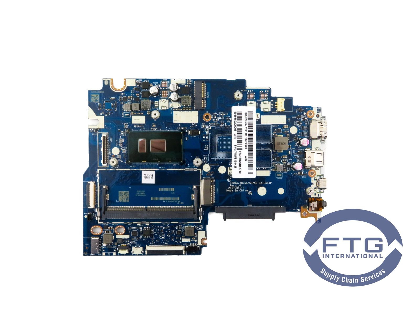 5B20N67710 BDPLANAR MB C 80X8 WIN 4415U UMA NFPNBL