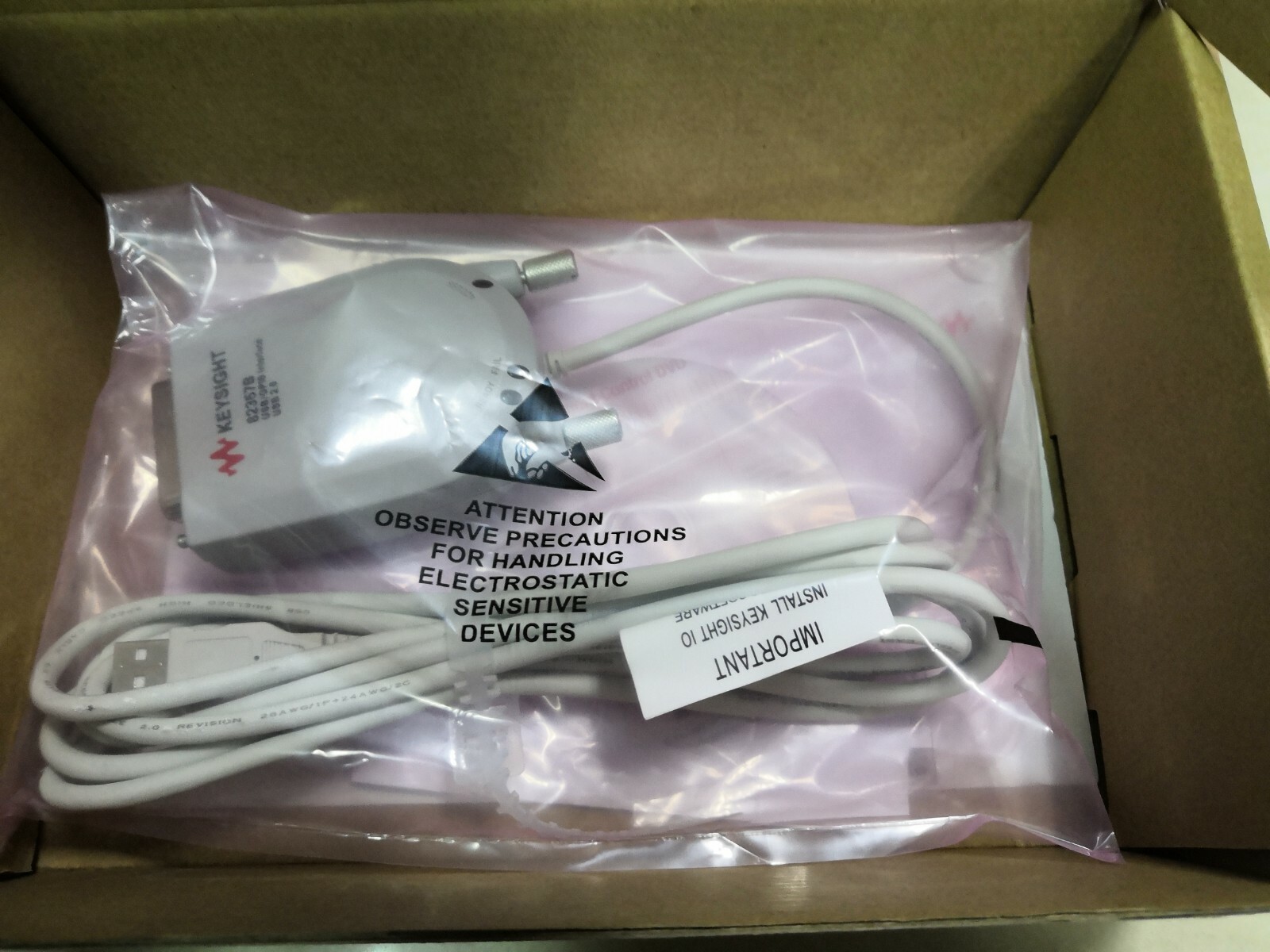 New 1X Agilent USB-GPIB 82357B Interface High-Speed USB 2.0