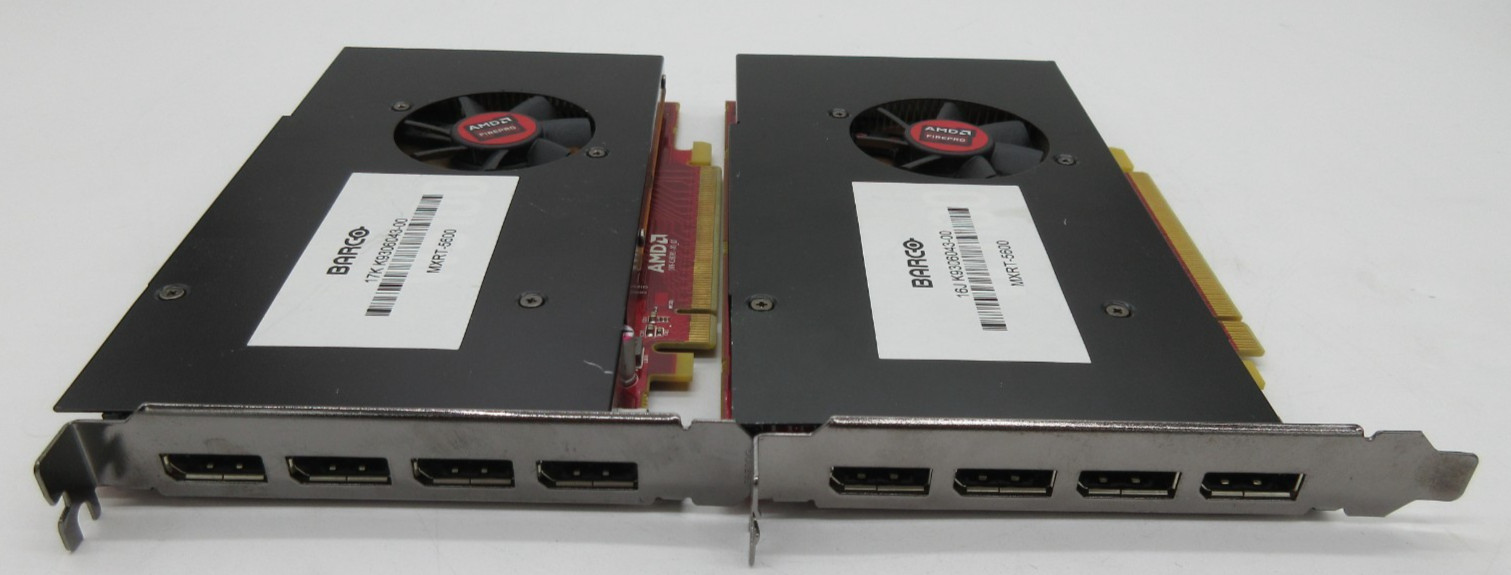 Barco MXRT-5600 AMD FirePro W5100 4GB GDDR5 PCIe Medical Graphics Card
