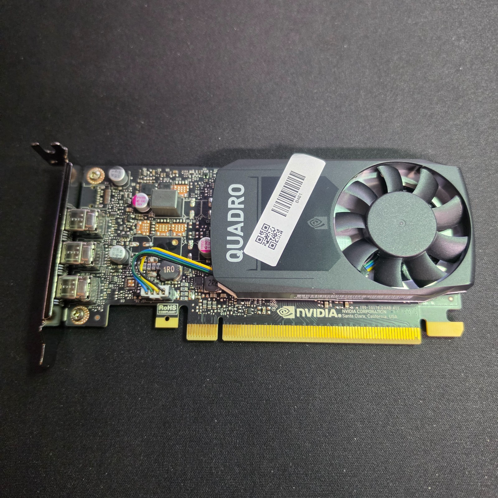 Nvidia Quadro P400 2 GB GDDR5 PCI Express 3.0 x16 Desktop Video Card Low Profile